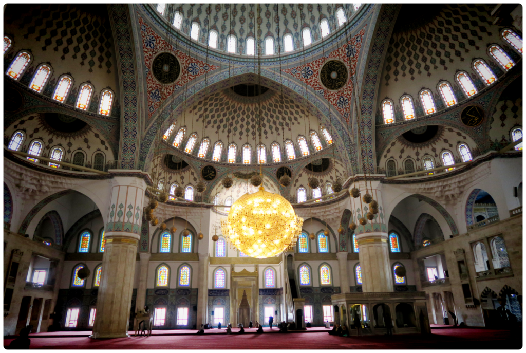 The stunning Kocatepe Mosque