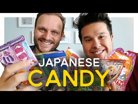 TASTING JAPANESE CANDY - GAY COUPLE