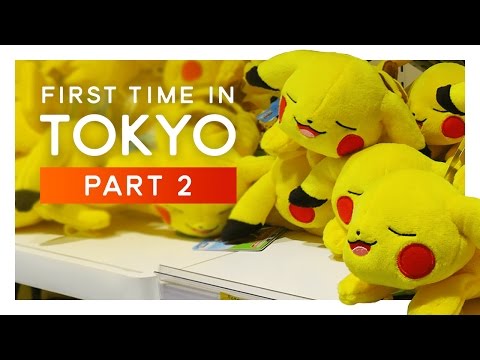 Exploring POKEMON Center - FIRST TIME IN TOKYO #2